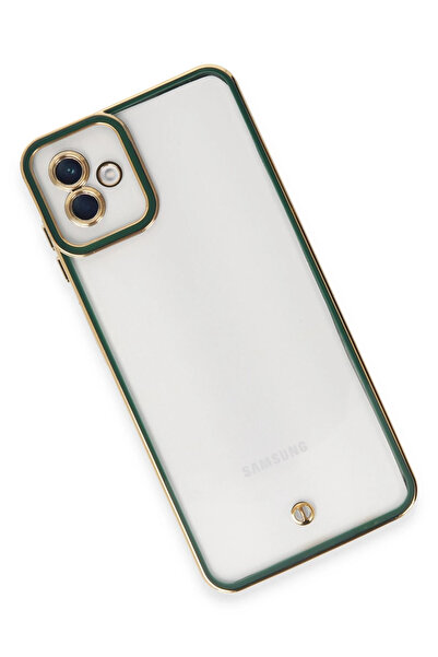 isiltikidsmoda Newface Samsung Galaxy A04 Case Liva Lens Silicone - Green
