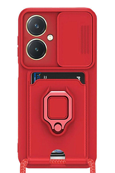 isiltikidsmoda Newface Vivo Y27 Case Zuma with Business Card and Ring Silicon...