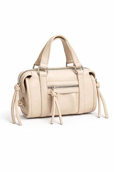 ÇANTAM GELSİN Women's Cylinder Model Hand and Shoulder Bag Size (25X14 cm)