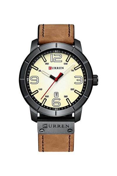 Curren Men's Stylish Analog Wrist Watch - 38 mm - Brown