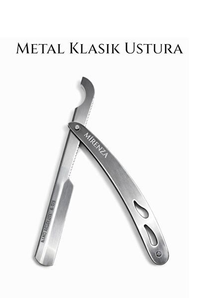 mirenza cosmetic Klasična britva od nehrđajućeg čelika - Lagan Ergonomski tur...