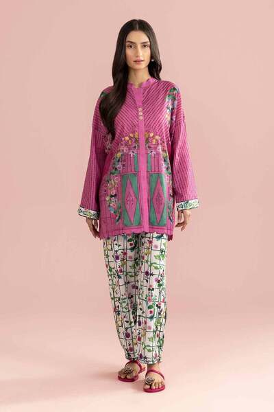 Nishat Linen 2 Piece - Printed Suit - PE 26-266
