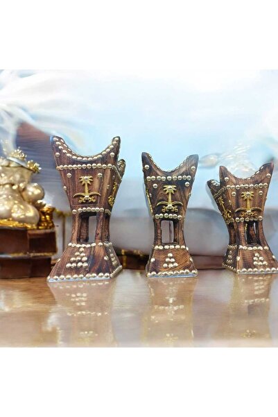 Oud Haili incense burner set, three sizes