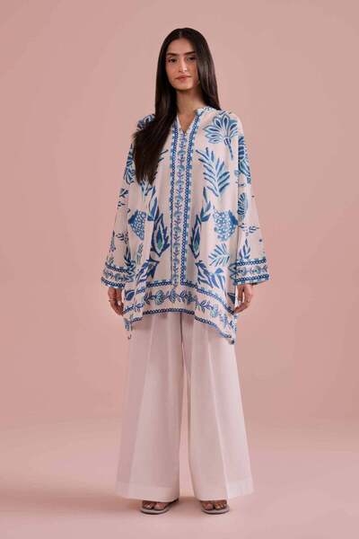 Nishat Linen Printed Tunic - AS 26-13