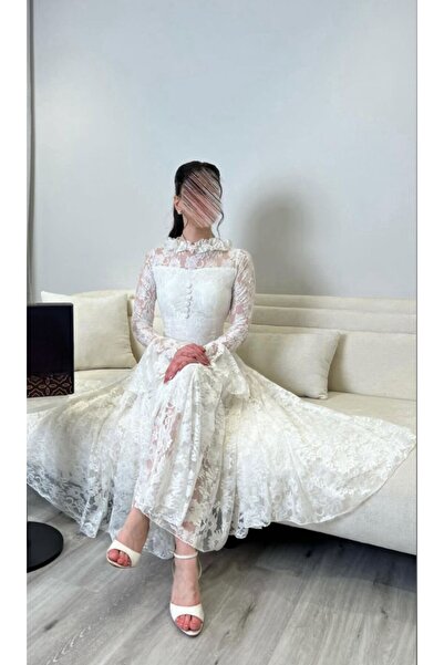 Sukar Elegant Lace dress in 7 colors