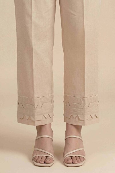Nishat Linen Basic Trousers - PS 26-199