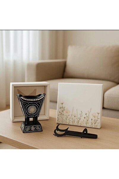 QUEEN مبخرة انيقة مع ملقط حجم صغير