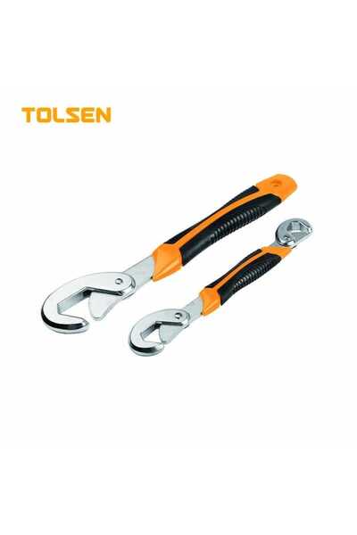 TOLSEN 2 IN 1 Universal Wrench – Adjustable Multi‑Size Spanner Tool