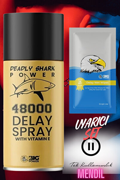 BİG POWER Erkeklere Özel Géciktirici Sprey ve Tek Kullanımlık Géciktirici Men...