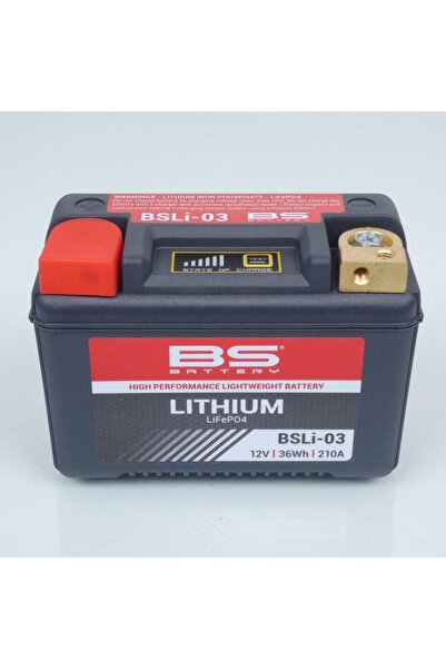 BS Battery Bs Bsli-03 2024-2025 Triumph Scrambler 400 X Uyumlu Akü Lityum Akü