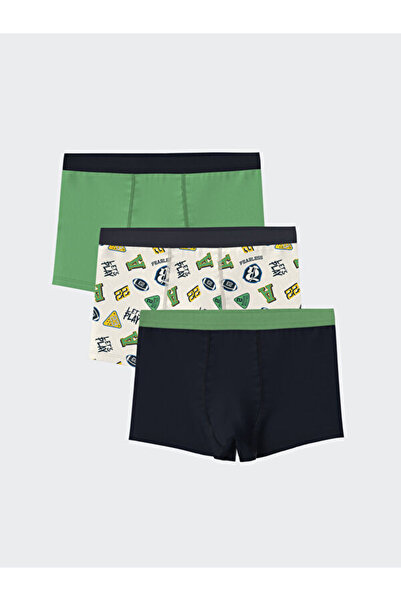 LC Waikiki ملابس داخلية مطبوعة للأولاد من UZG STORE، 3 قطع