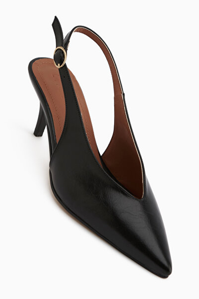 Limoya Pantofi cu toc pentru femei Mija Black Belted