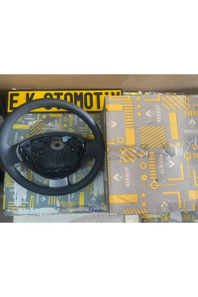 MAİS 484002929R clio 2 symbol (02-12) direksiyon simidi kromlu orjinal