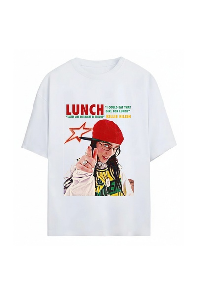 SVART WEAR Μπλουζάκι Billie Eilish με στάμπα Unisex Oversize από 100% βαμβάκι