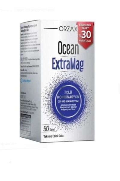Orzax Ocean Extramag Economic Package 90 Tablets