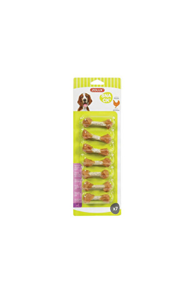 Zolux 7 أعواد مضغ دجاج خفيفة، 70 غرام، عبوة من 6 قطع