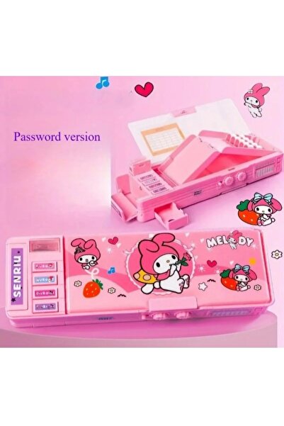 MAVIGOK Şifreli Kilitli Dönüştürülebilir Kalem Kutusu Güvenli Kapanışlı Çok F...