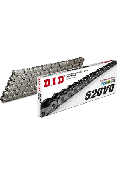 D.I.D Did 520-102 Oring 2016-2021 Triumph Street Scrambler Uyumlu Zincir Oring Çelik Renk