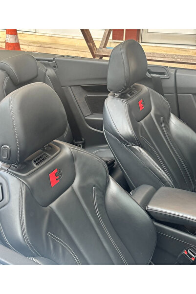 Audi S KOLTUK LOGO DERİ YAPIŞTIRMA