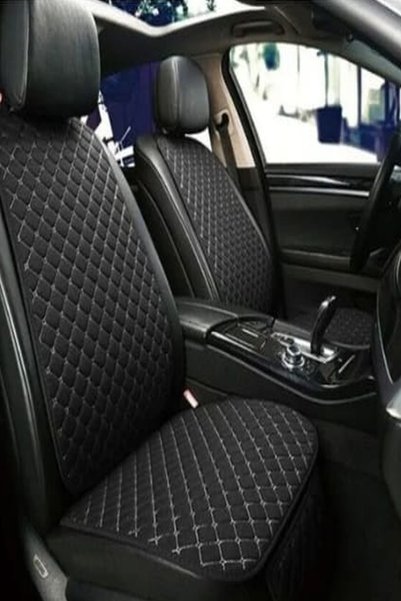 BENT OTO OTO AKSESUAR Premium Car Seat Cushion 7 Piece Set with Anti-Sweat and Anti-Slip Base Pockets Universal Set