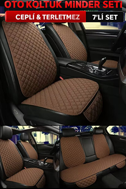 BENTOTO وسادة مقعد السيارة لاند روفر رينج روفر إيفوك، طقم أمامي وخلفي من 7 قطع