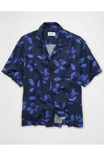 AMERICAN EAGLE AE Poolside Button-Up Shirt