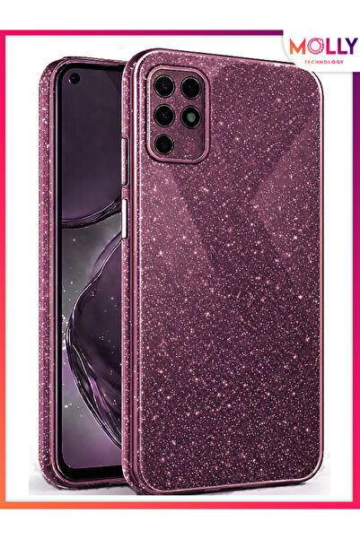 Molly Deep Purple Berry Glitter Shiny Luxury Silicone Case for Huawei P40 Lite