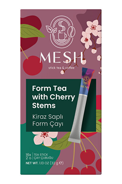 Mesh Stick Cherry Sap Form Tea 16-Pack
