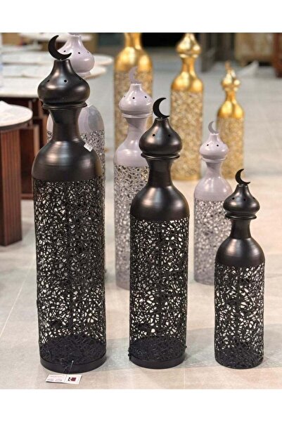 AZOZ MERCHLY Metal Decorative Vases Set of 3