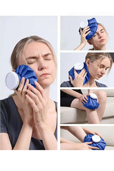 mucit home Çok Amaçlı Buz Torbası Baş Ağrısı İçin Soğuk Kompres Ve Sıcak Su T...