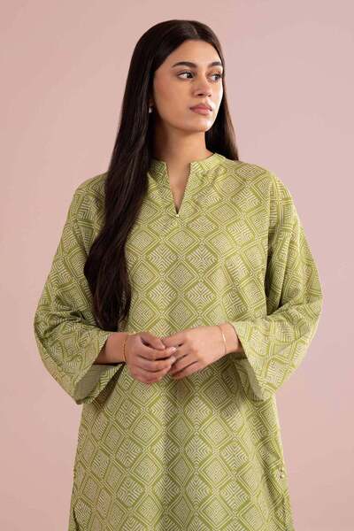 Nishat Linen 2 Piece - Printed Suit - PE 26-350