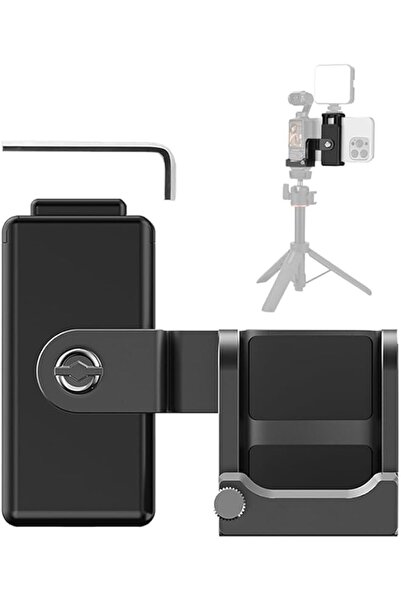 The Bros حامل هاتف لكاميرا DJI OSMO Pocket 3 - لوحة محول توسيع بفتحة ملولبة 1...