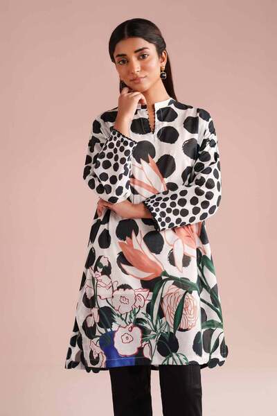 Nishat Linen Printed Tunic - PE 26-103