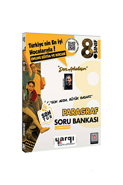 Yargı Yayınevi Ders Arkadaşım 8.Sınıf LGS Paragraf Son Tur Soru Bankası