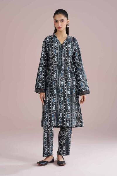 Nishat Linen 2 Piece - Printed Suit - PE 26-194