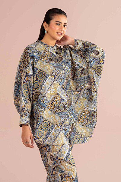 Nishat Linen 2 Piece - Printed Suit - PS 26-77