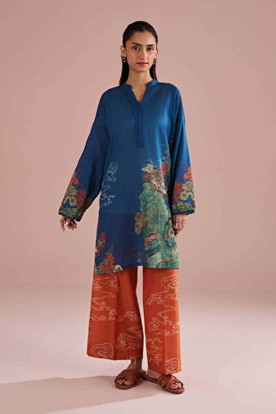 Nishat Linen 2 Piece - Printed Suit - PE 26-268