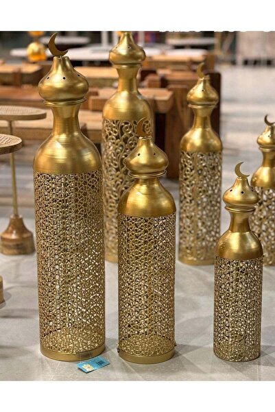 AZOZ MERCHLY Metal Decorative Vases Set of 3