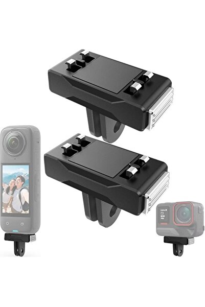 The Bros محولان مغناطيسيان سريعا الفك لكاميرات Insta360 X5 X4 Air/Ace Pro 2/ ...