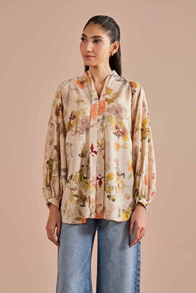 Nishat Linen Printed Tunic - AS 26-31