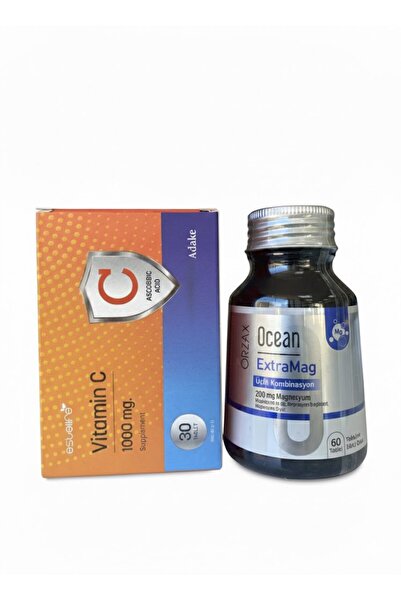 estellife Vitamin C 1000 Mg 30 Tb Ocean Extramag Triple Magnesium Combination...