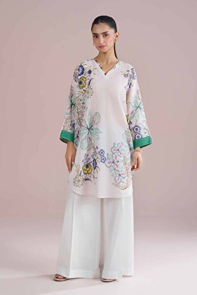 Nishat Linen Printed Tunic - PE 26-104