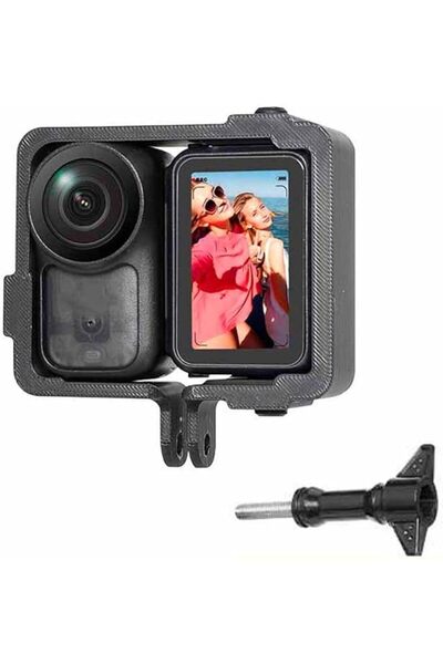 The Bros إطار تثبيت كاميرا DJI Osmo Nano، طقم غطاء حماية بلاستيكي مع مشبكين