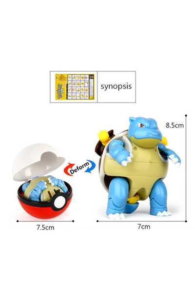 Choice11 مجموعة ألعاب بوكيمون بوكيبول بوكس ​​3، تتضمن شخصيات بيكاتشو، آش، غري...