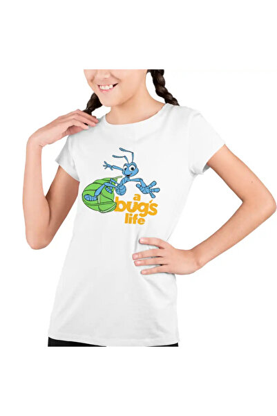 OEM Tricou Copii Fete A Bug’s Life Flik Furnica Aventuri la Firul Ierbii