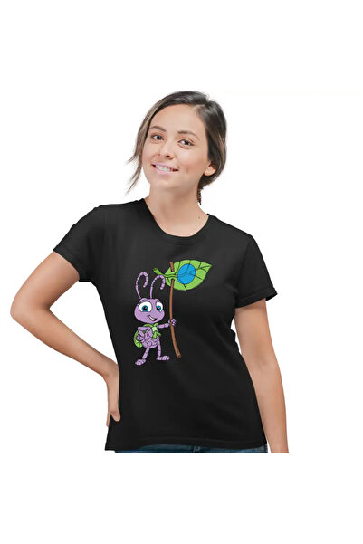 OEM Women's T-Shirt A Bug's Life Adventures on a Thread of Grass Dot