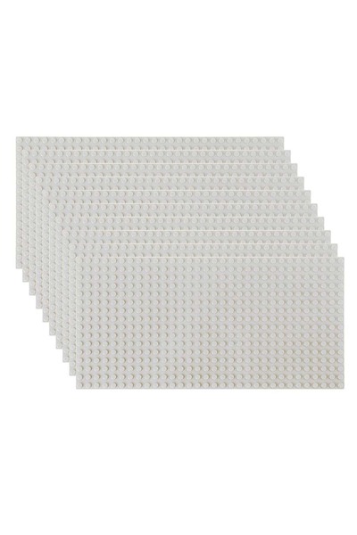 Choice6 10pcs16x32 White 10pcs16x32 Dots Classic Base Plates DlY Plastic Bric...