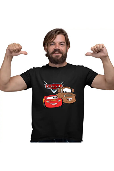 OEM Cars Men's T-Shirt Lightning McQueen Mater Cars