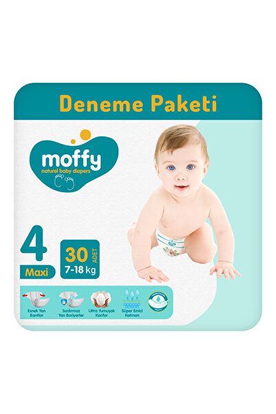 Moffy Twin Maxi No 4 Bebek Bezi 30 Adet
