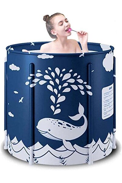 Arabest Foldable Bathtub,Large Household Spa Soaking Bathtub Efficient Mainte...